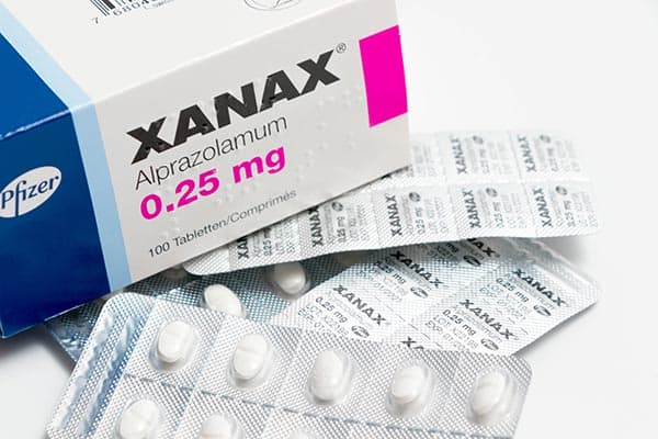 xanax bag of pills